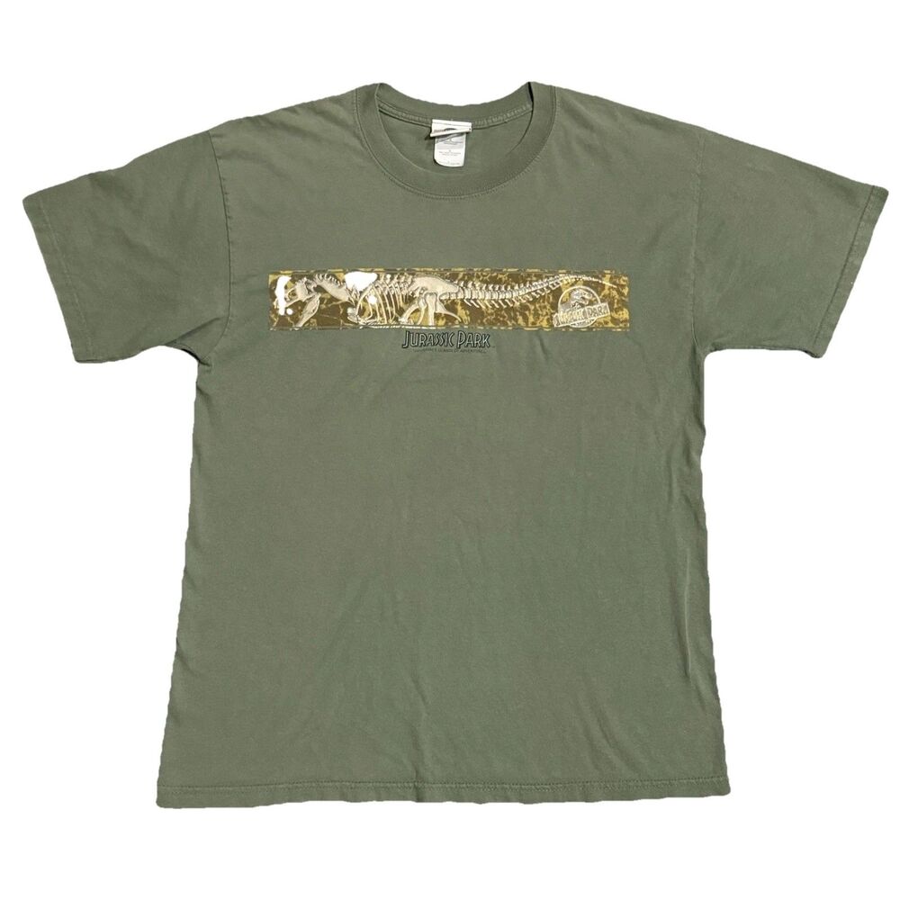 VTG  Jurassic Park Universal Studios Islands of Adventure T-Rex T Shirt LARGE